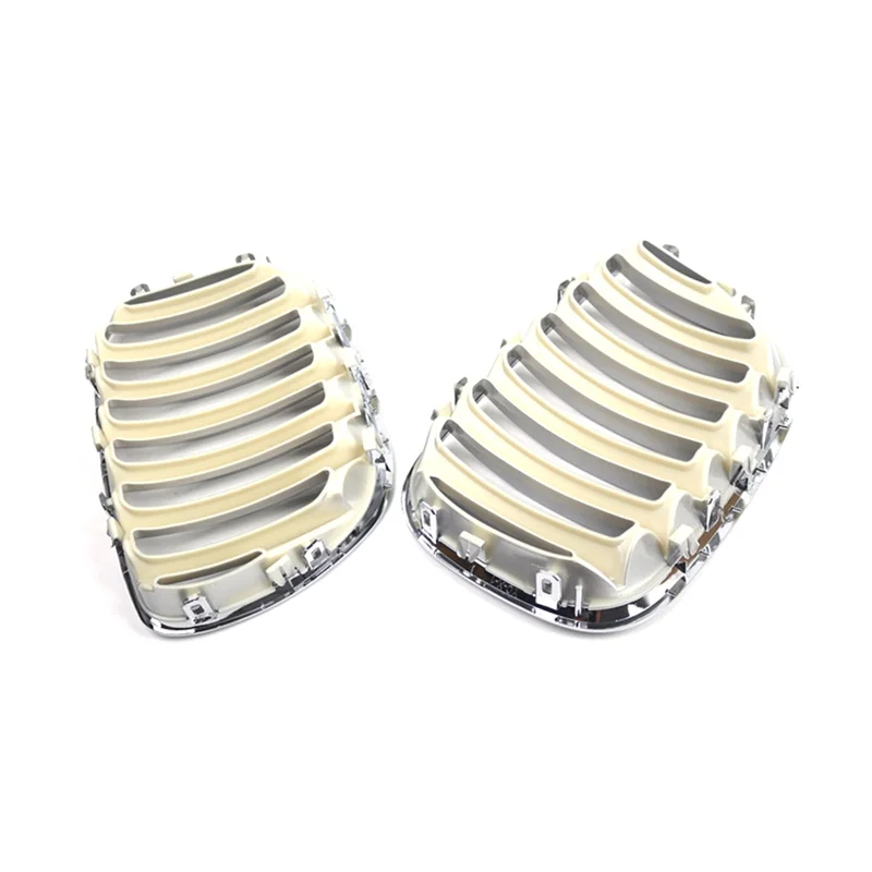 Classy-51137113733 Griglie per auto Anti-Graffio ABS Auto Cofano Anteriore Griglia Griglie da corsa Per BMW X5 E53 04-06 Parti di automobili 51137113734