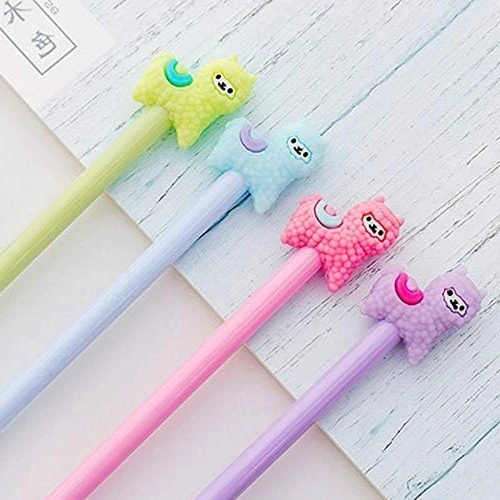 36Pcs Wholesale student cute alpaca styling gender-neutral pen school office supplies student writing stationery Back to school