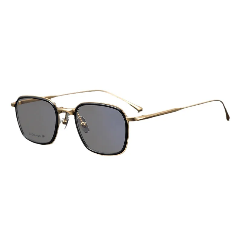 

Japanese small frame, handmade retro new glasses frame, designer pure titanium ultra-light