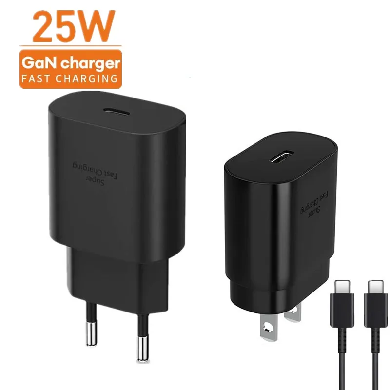 Best Selling 25W PD Type C wall charger TA800 USB C Power Adapter Super Fast Charger For Samsung Galaxy 10/Note 20/S20 S21 S22