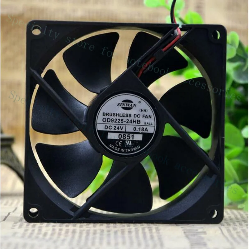 A+ 9CM 9225 24V 0.18A 2 line frequency converter cooling fan for OD9225-24HB