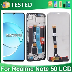 6.74''For OPPO Realme Note 50 For Realme Note50 RMX3834 LCD Display Touch Screen Digitizer Assembly Replacement