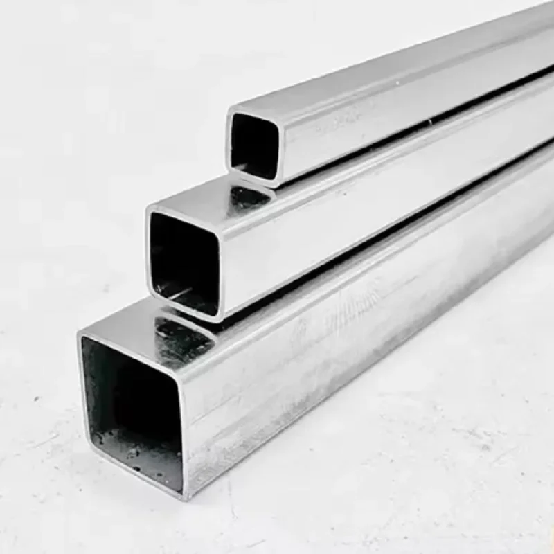 1 قطعة 304 سبائك الفولاذ المقاوم للصدأ أنابيب مربعة أنابيب مستطيلة قضيب مجوف صغير كبير 5x5-60x120 مللي متر طول 100 250 500 مللي متر #4