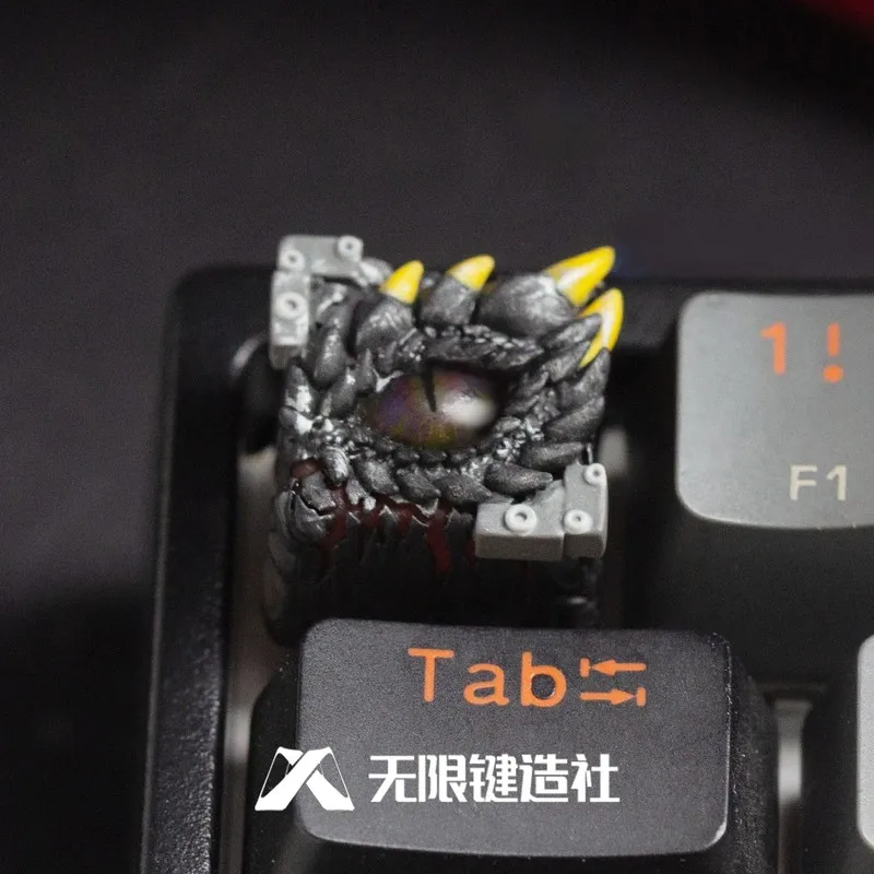 

Magic Dragon Eye Personalized Keycap Single Creative Resin Transparent Mechanical Keycap Customized Esc Gift
