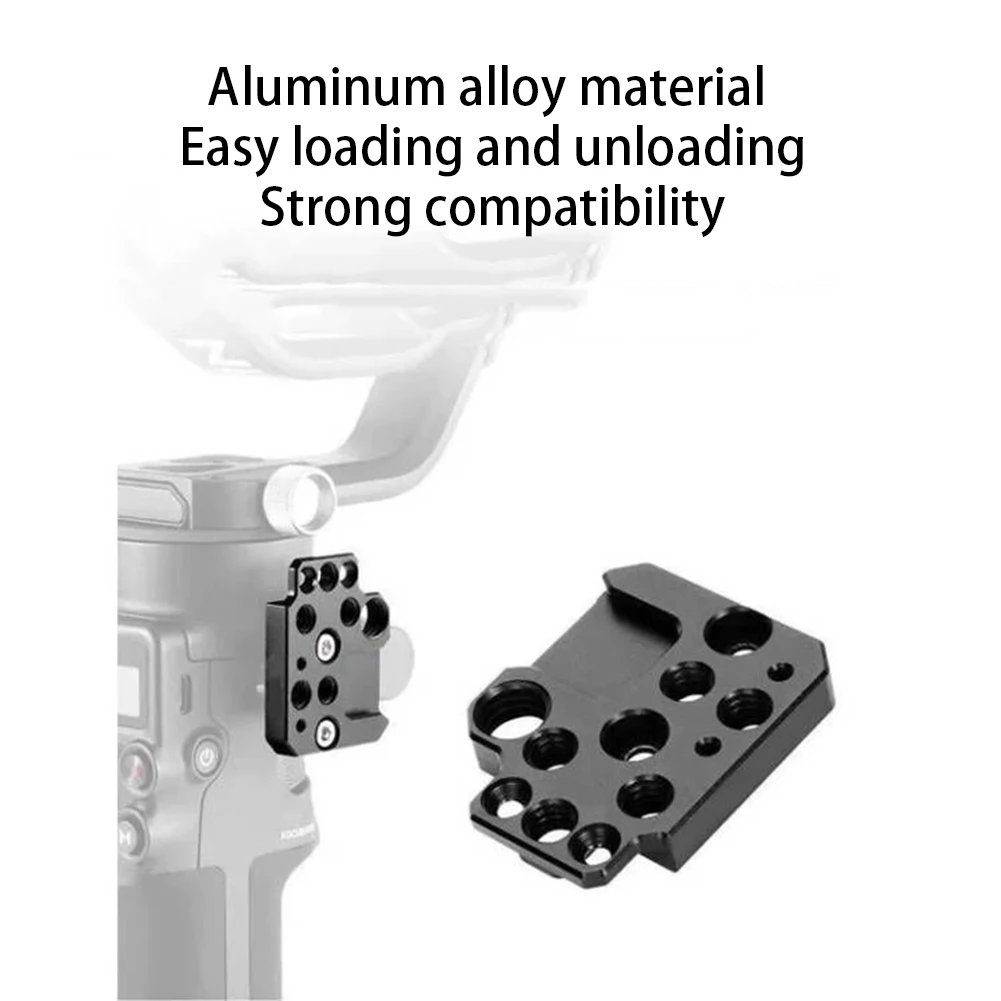 

Плата адаптера расширения, металлический держатель для монитора, пластина, кронштейн для подвеса камеры для DJI Ronin RS3/RS2/RSC2/SC/S, стабилизатор подвеса