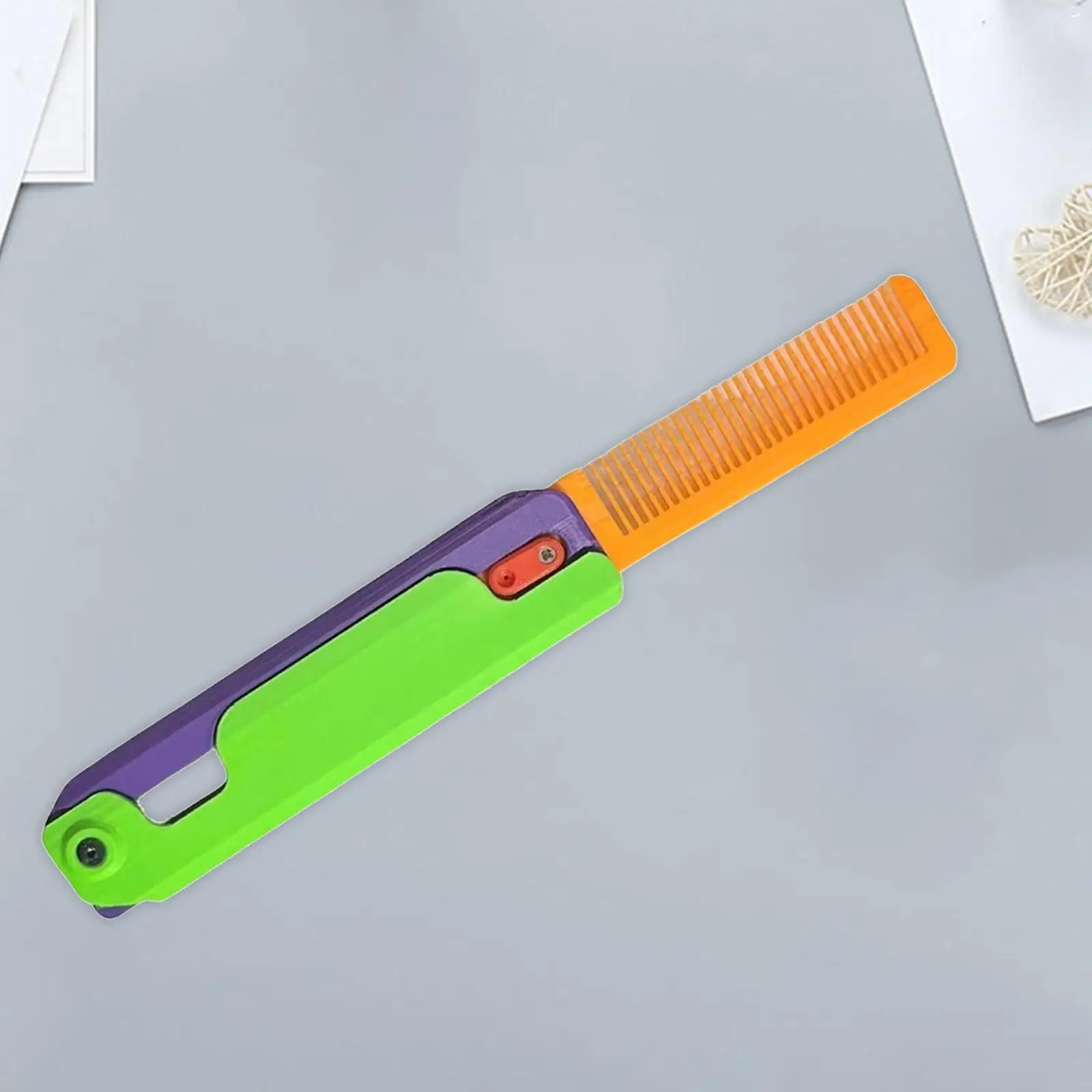 Mainan santai Fidget sisir kecil kreatif cetakan 3D menarik anak-anak hadiah baru untuk keluarga anak-anak dewasa