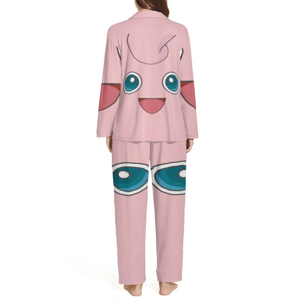 Ensemble de pyjama imprimé Pokémon InPorter, confortable, mignon, motif
