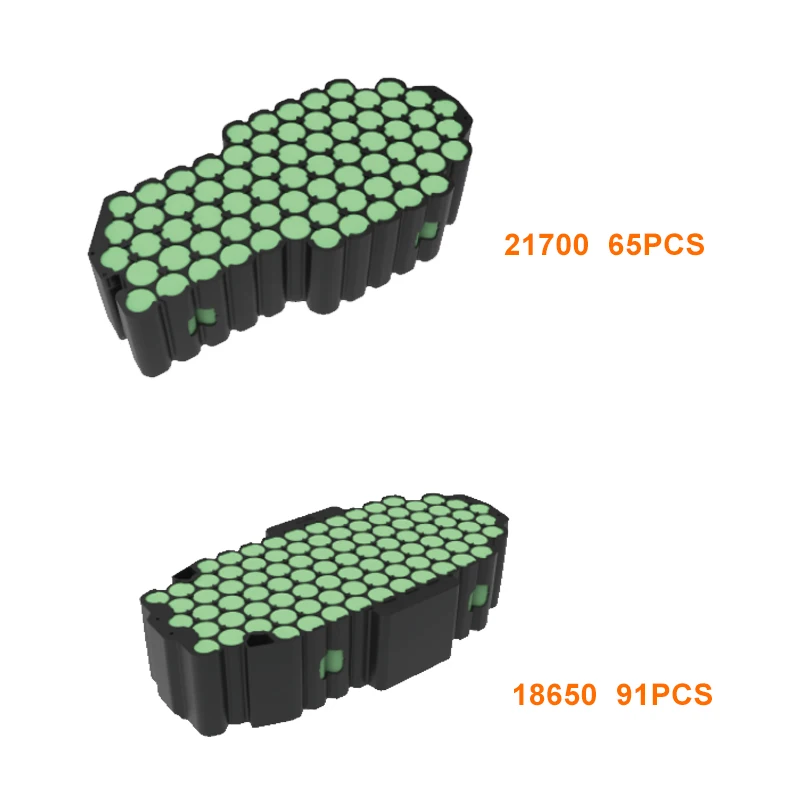 Custodia per batteria Ebike 91 Pcs 18650 celle 36V 48V 52V 60V 72V 65 PCS 21700 celle scatola batteria per bicicletta elettrica super 73