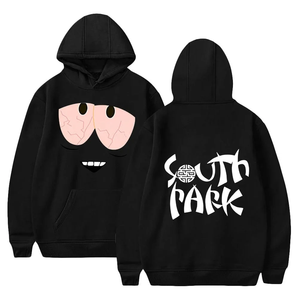 Cross Border Amazon\'s New South Park 2D Printed Women\'s Trendy Hooded Sweatshirt South Park