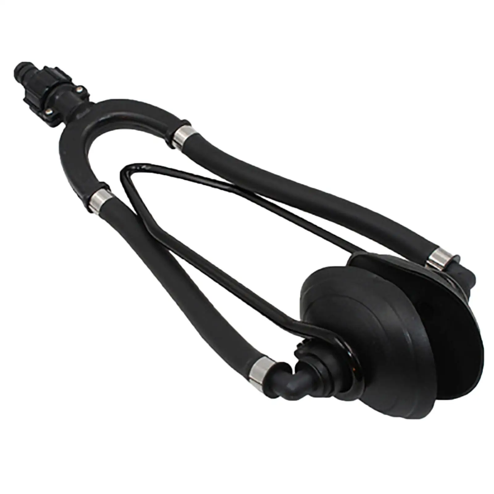 

Marine Flusher Dual Water Inlet Accessory Sturdy Plastic Outboard Motor Water Flusher for Marine Cleaning