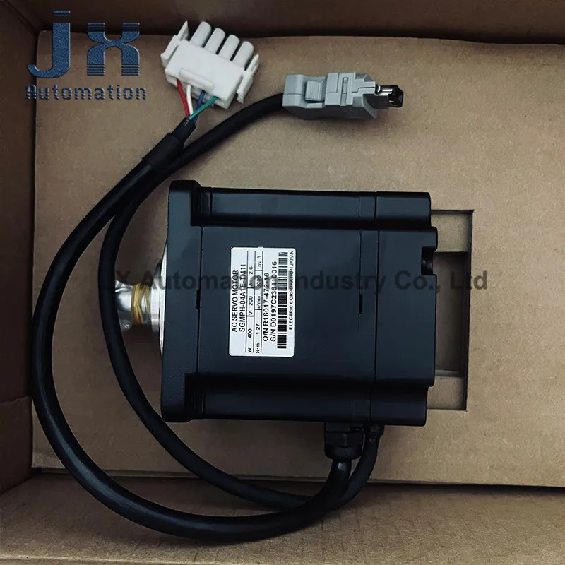 Original Sigma II Series 3000r/min 200V 400W AC Servo Motor SGMPH-04A1E-TM11 SGMPH-04A2A-YR21 SGMPH-04A1A41 SGMPH-04A1A2E