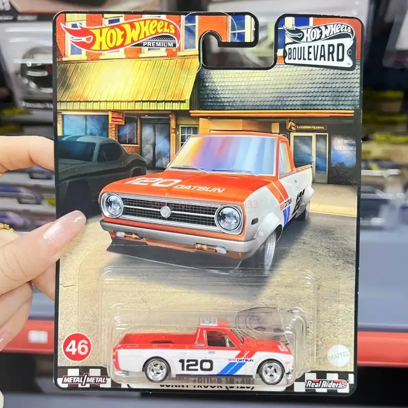 

Original In Stock Hot Wheels Boulevard 75 DATSUN SUNNY TRUCK 1/64 Collection Metal Die-Cast Car GJT68 Model Collect Toy Boy Gift