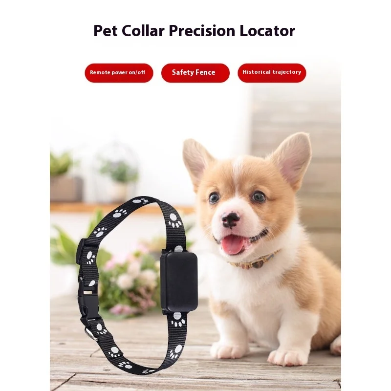 

P03 GPS ошейник для отслеживания домашних животных, анти-потерянный умный локатор для кошек и собак в реальном времени, IP67, водонепроницаемый трекер