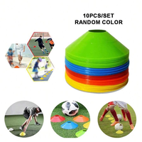 10/20/30pcs soccer Training Sign Dish Pressure Resistant Cones Marker Discs Bucket Outdoor Basketball Football Training Sports