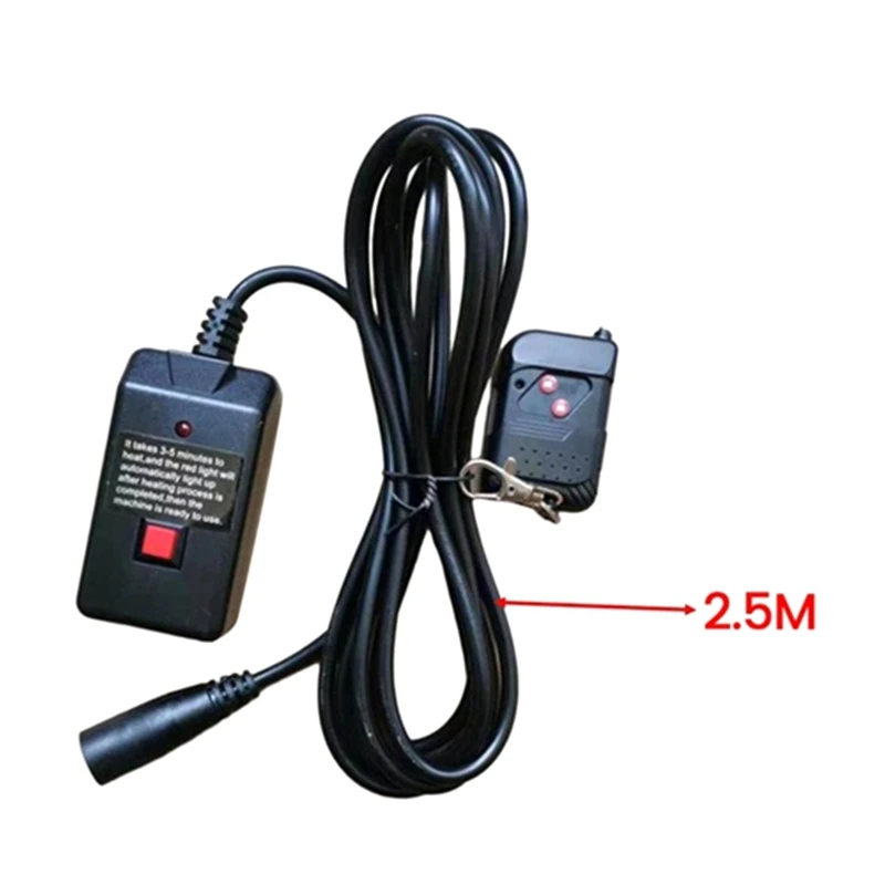 ELECT-Smoke Fog Machine Wired Remote Control Remote Controller Receiver For 400W 900W 1500W Stage Effects Fogger