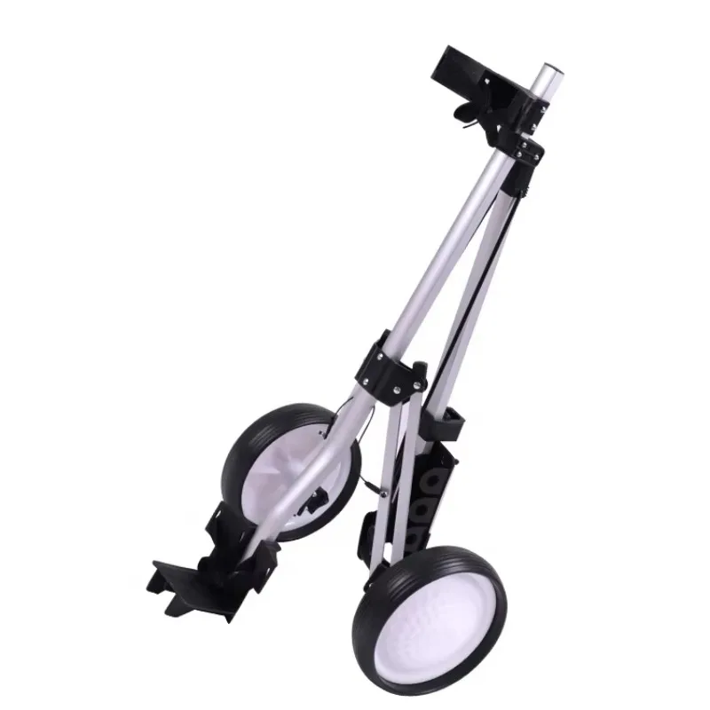 

Складная тележка для гольфа 2026 года от OEM-производителя, 2-колесная тележка-багги для гольфа для использования на улице и в помещении