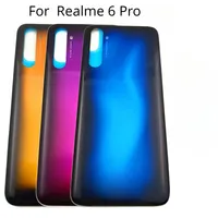 New Back Cover For OPPO Realme 6 Pro RMX2061 RMX2063 Battery Cover Housing Panel Door Case Replacement Parts