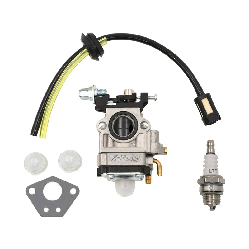 Lawn Mower Carburetor Engine Carburetor Grass Trimmer Replacement For 43Cc 52Cc Lawn Mower Diaphragm Garden Carburetor