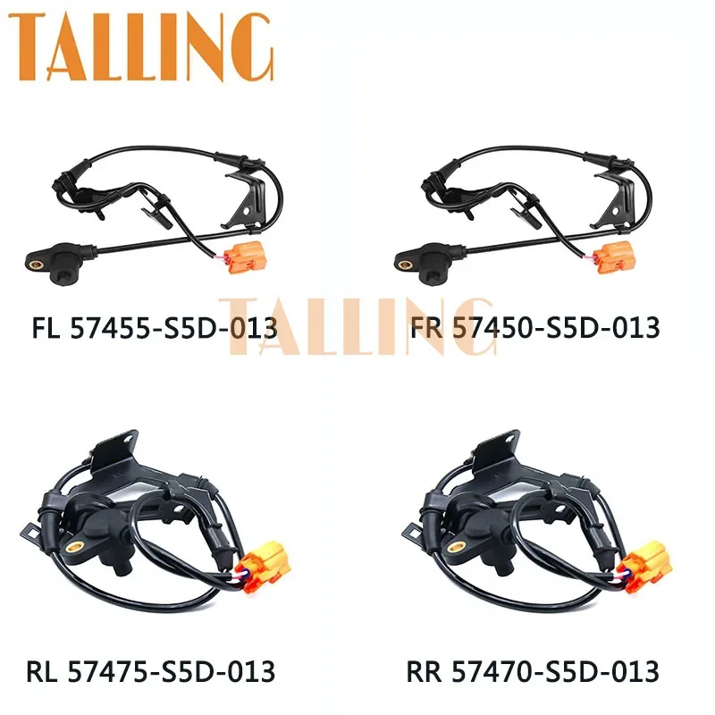 

Передний задний левый/правый датчик скорости колеса ABS для Honda Civic 7 2001-2006 годов 57450-S5D-013 57455-S5D-013 57470-S5D-013 57475-S5D-013