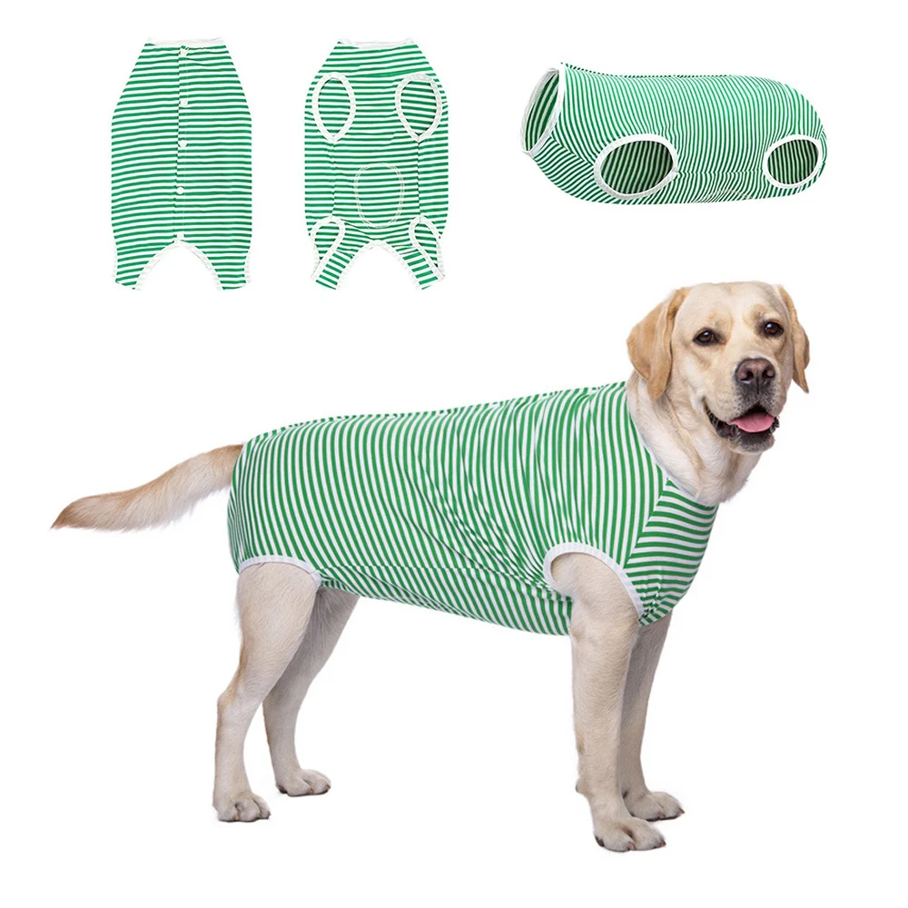 Dog Surgery Suit Female Spay Recovery Suit for Medium Large Dogs, Dog Onesie After Surgery Anti-Licking Dog Bodysuit Onesies