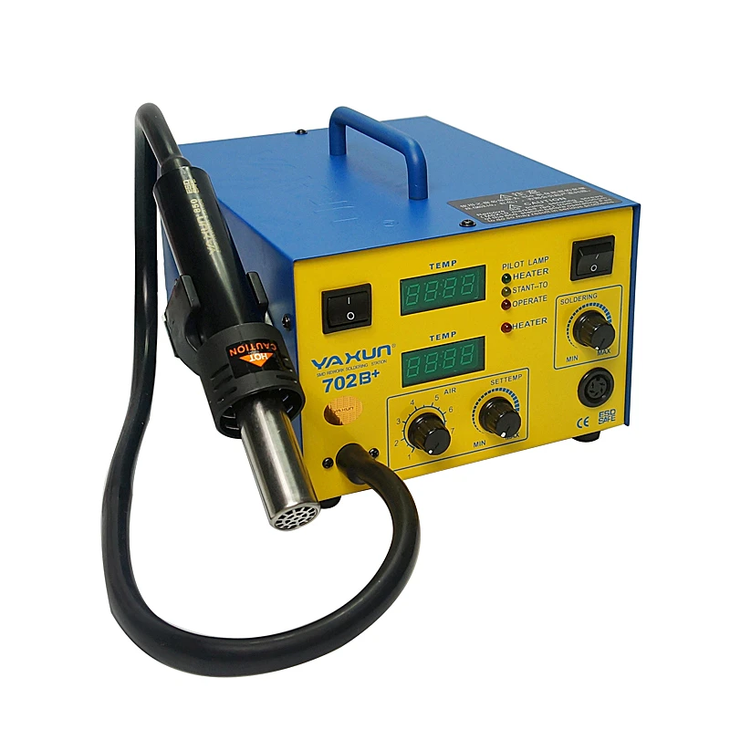 Soldering Station YAXUN YX-702B+ Smd Bga Rework Station Welding Equipment with 5 Nozzles 220V 110V Optional BGA Repair Machine