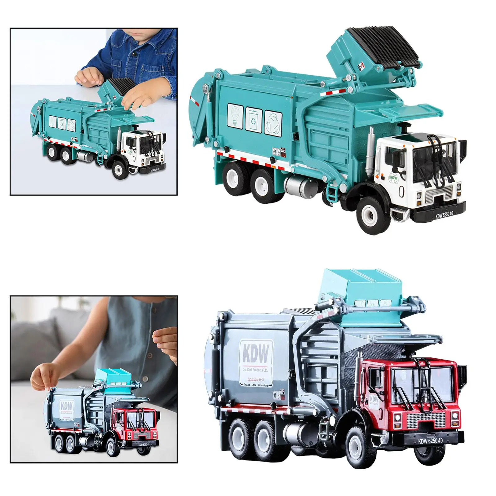 Zabawka dla dzieci - ciężarówka, pojazd do zabawy, wspomagająca wczesne nauki i rozwój.