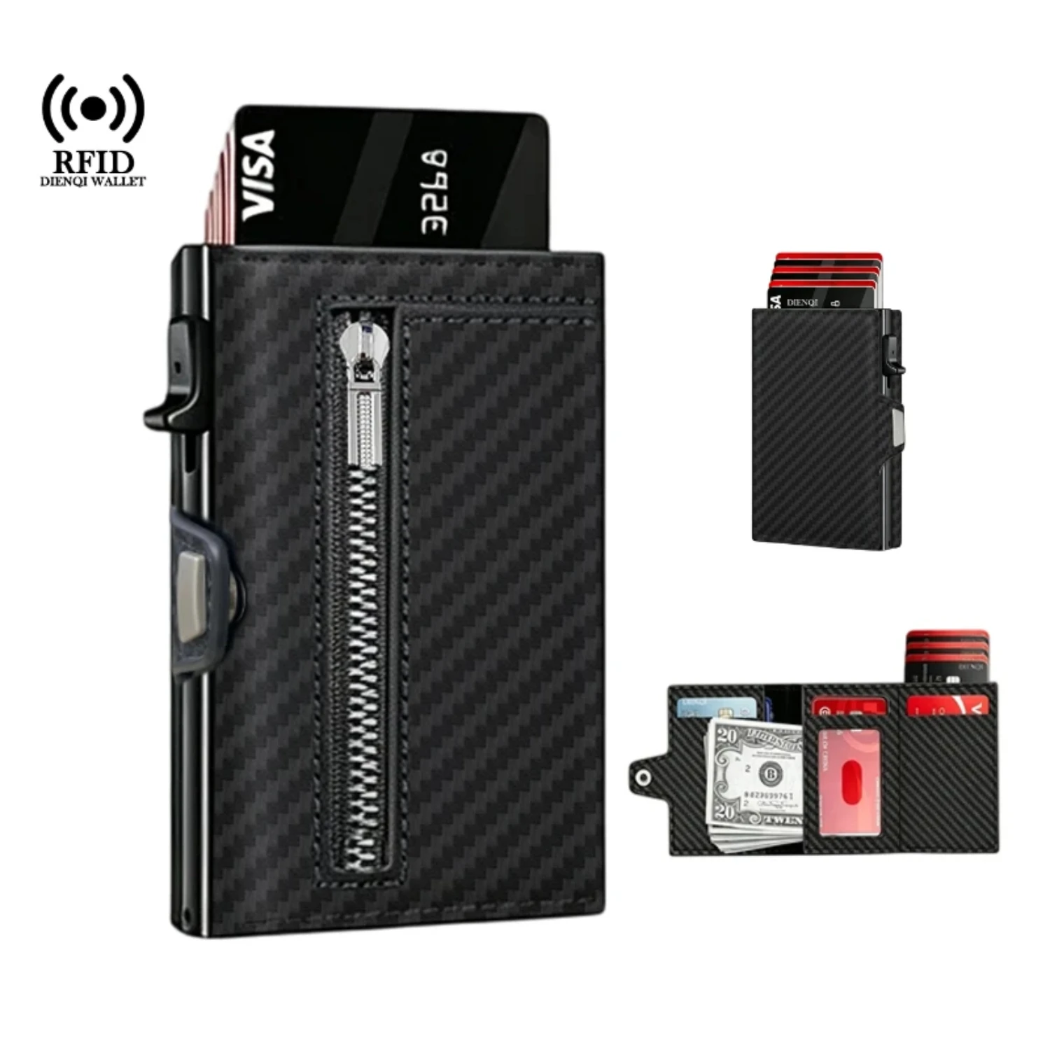 carteira-com-clipe-para-dinheiro-para-homens-carteira-luxuosa-com-protecao-rfid-porta-cartoes-minimalista-fino-com-ziper-bolsa-de-negocios