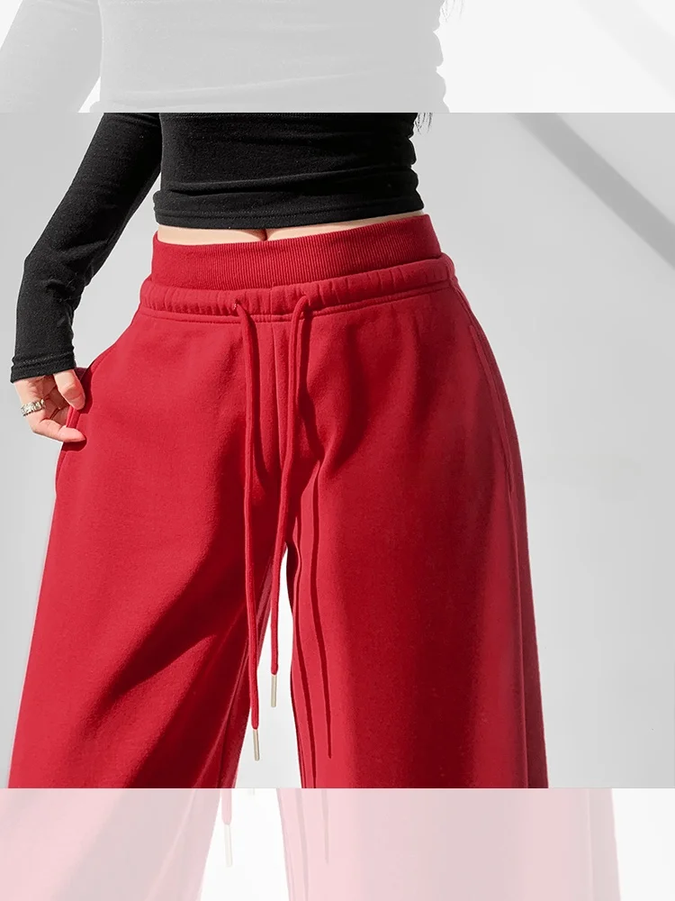 Spodnie damskie Thiened Fce, codzienne, z wysokim stanem, patchworkowe, z szerokimi nogawkami, z mankietami, na lato, wiosnę, do noszenia na co dzień.