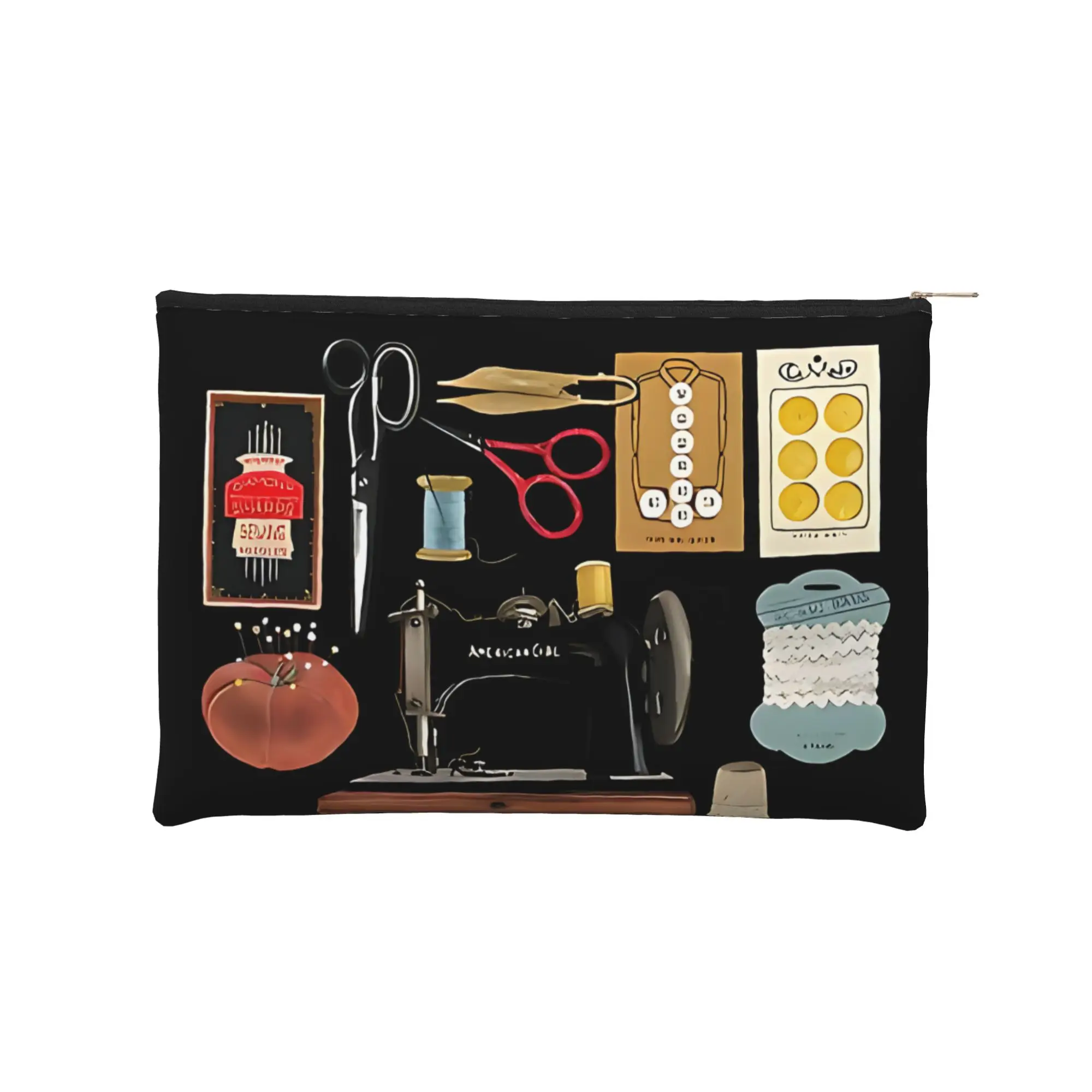Lightweight Cute pouch Sewing Hobby Accessories Blenda Studio Transparent Makeup Bag  Toiletry Bag with Zipper