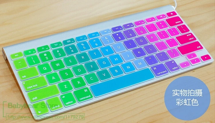 For Apple Bluetooth Wireless keybord MC184CH A1314 IMAC G6 IMC Keyboard Protector US English Version Desktop PC Accessory