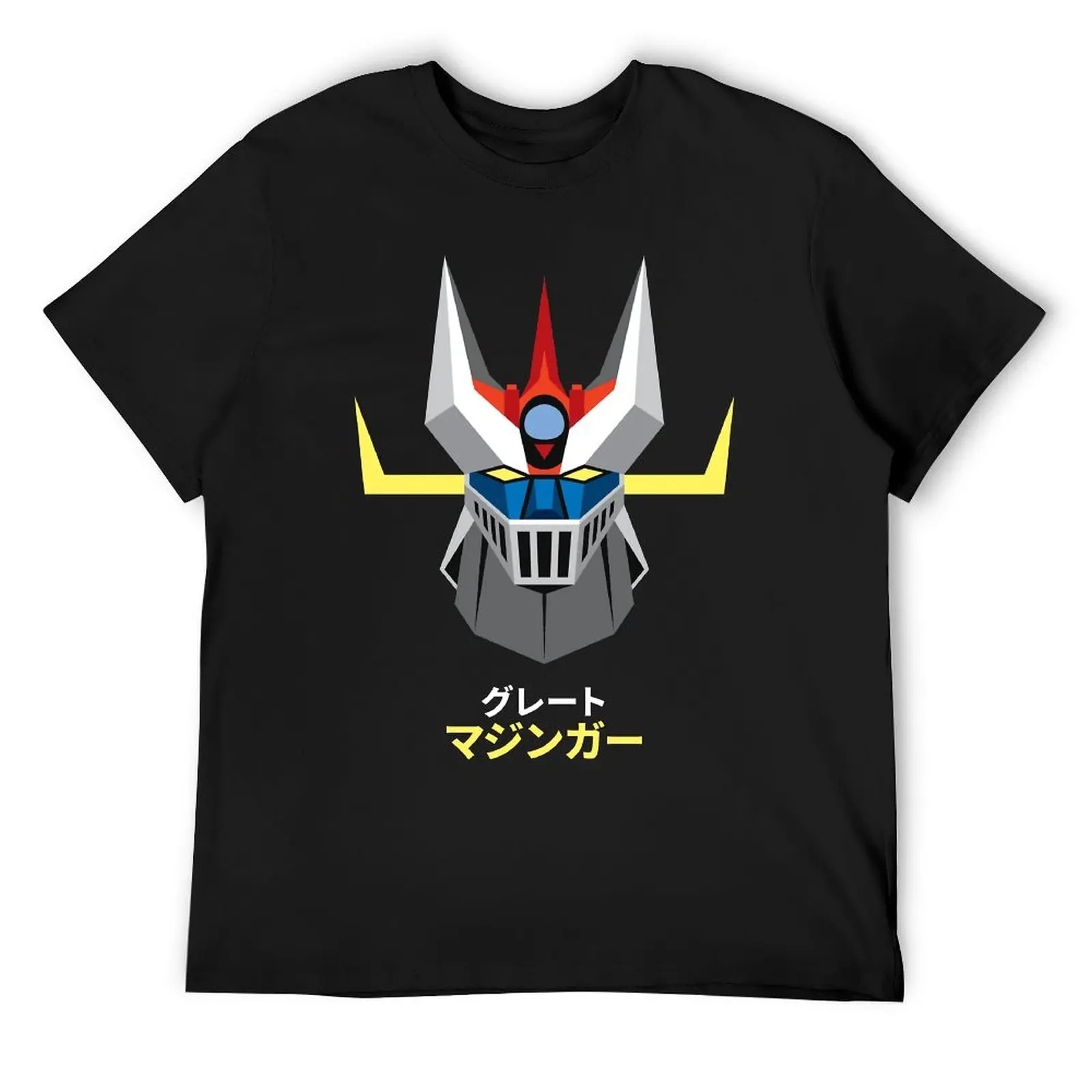 Mechas 02 Mazinger Z Steel Jeeg Robot Kotetsu Dark Great 8 Top Tee Novelty Harajuku Funny Novelty Top Tee Travel High Grade USA