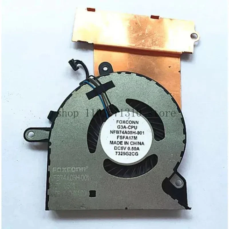 

N New CPU GPU Cooling Fan For HP OMEN 15-CE 15-CE000 15-CE010CA 15-CE020CA NFB76A05H-001 929456 -001 929455 -001 JM