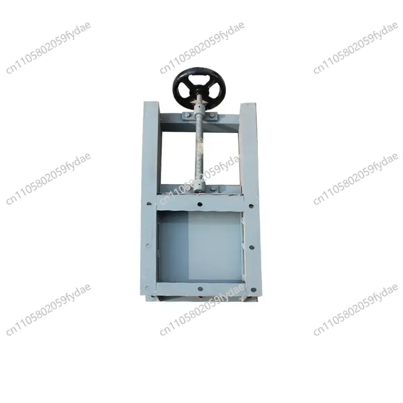 Spiral Discharge Flapper Valve, Manual Round Mouth Square Gate Valve, Dust Removal Round Flapper Valve