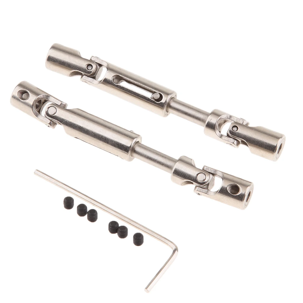 Spline Gear Shaft Metal RC Cralwer Car Shaft Parts for WPL B14K B16K B24K C14K C24K 1 16 1 24 Model