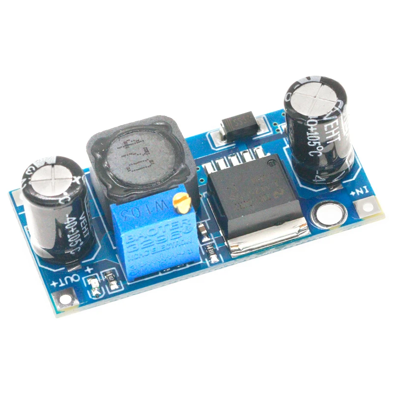 

LM2596 LM2596S ADJ Power supply module DC-DC Step-down module 5V/12V/24V adjustable Voltage regulator 3A