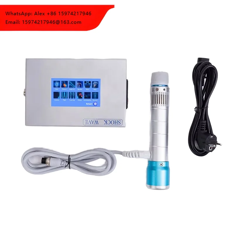 Professional Eswt Erectile Dysfunction Physiotherapy Pain Relief Plug-In 150W ShockWave Therapy Machine T43 ED Cellulite