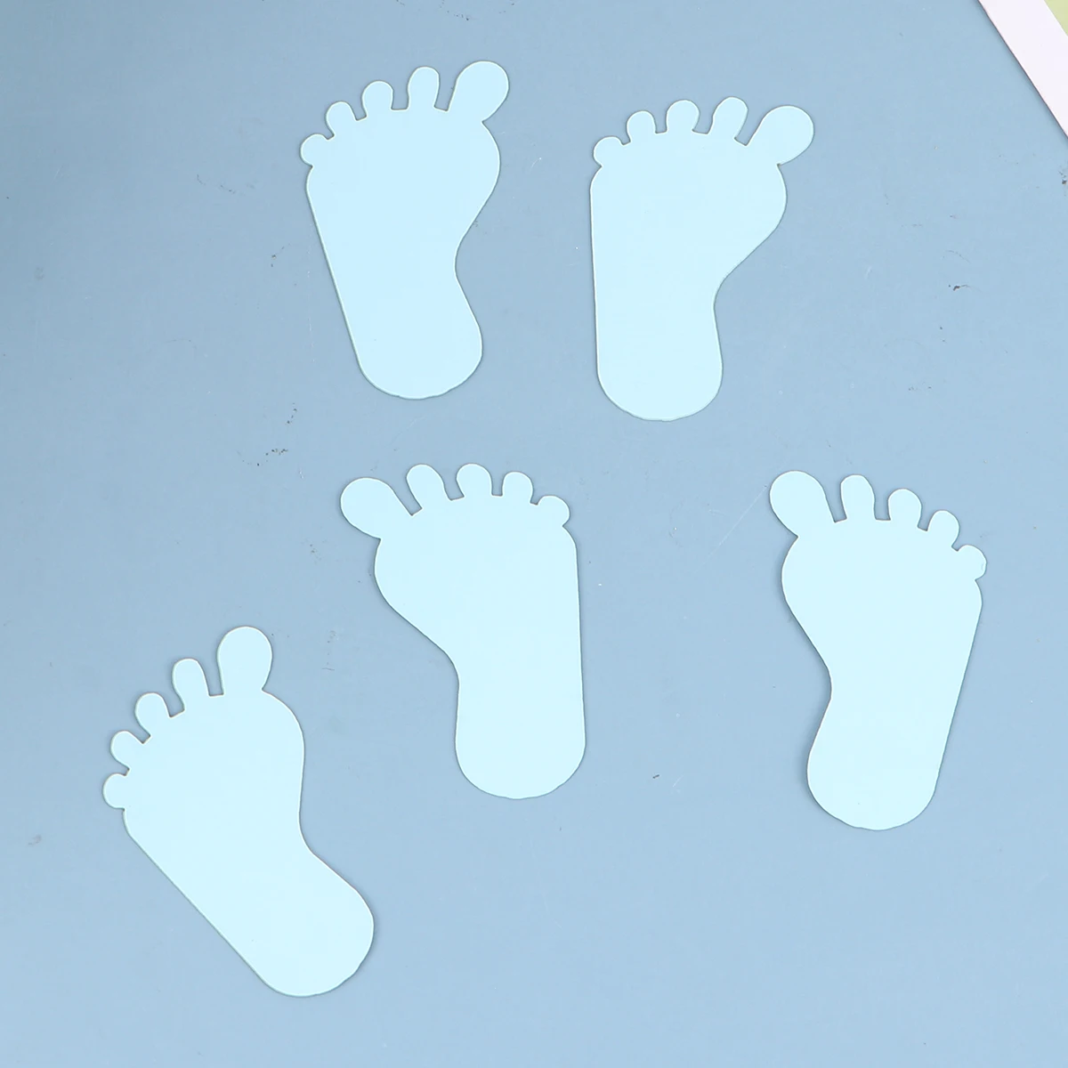 

200 Pcs Baby Birthday Confetti Decor Creative Stroller Paper Party Shower Kids Theme Celebrations Flags Banner