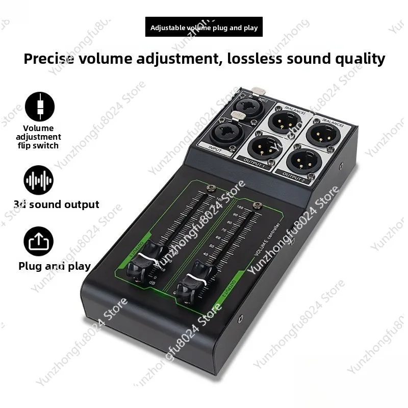 

Volume Tuning Stereo Output Input 0 Noise Volume Controller, Unpowered Audio Controller