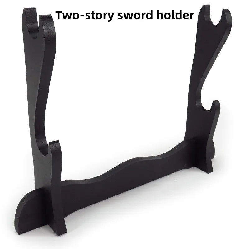 35 centimetri/13.78in Arma di Legno Modello Espositore Samurai Spada Cosplay Display Arti Marziali Museo Spada Decorazione Del Desktop Artigianato