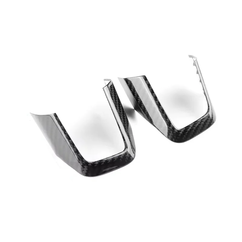 

For MINI Cooper S E SE J01 EV Car Steering Wheel Trim Carbon Fiber For MINI Cooper Car Accessories