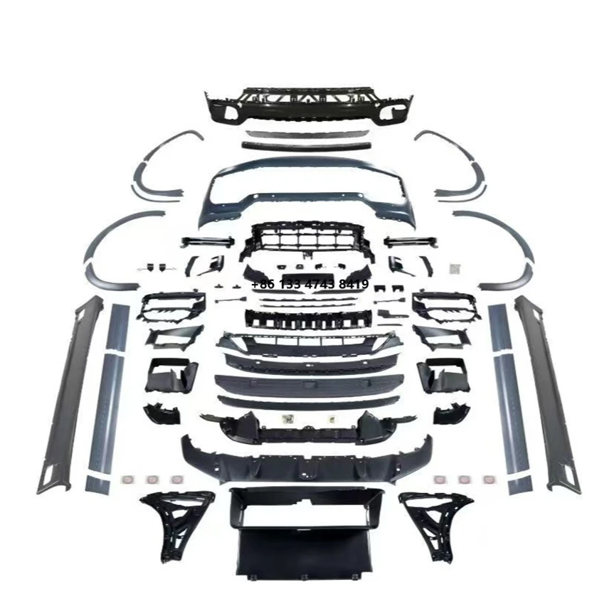

For body kit cars 2015-2017 Upgrade 2024 rear bumper
