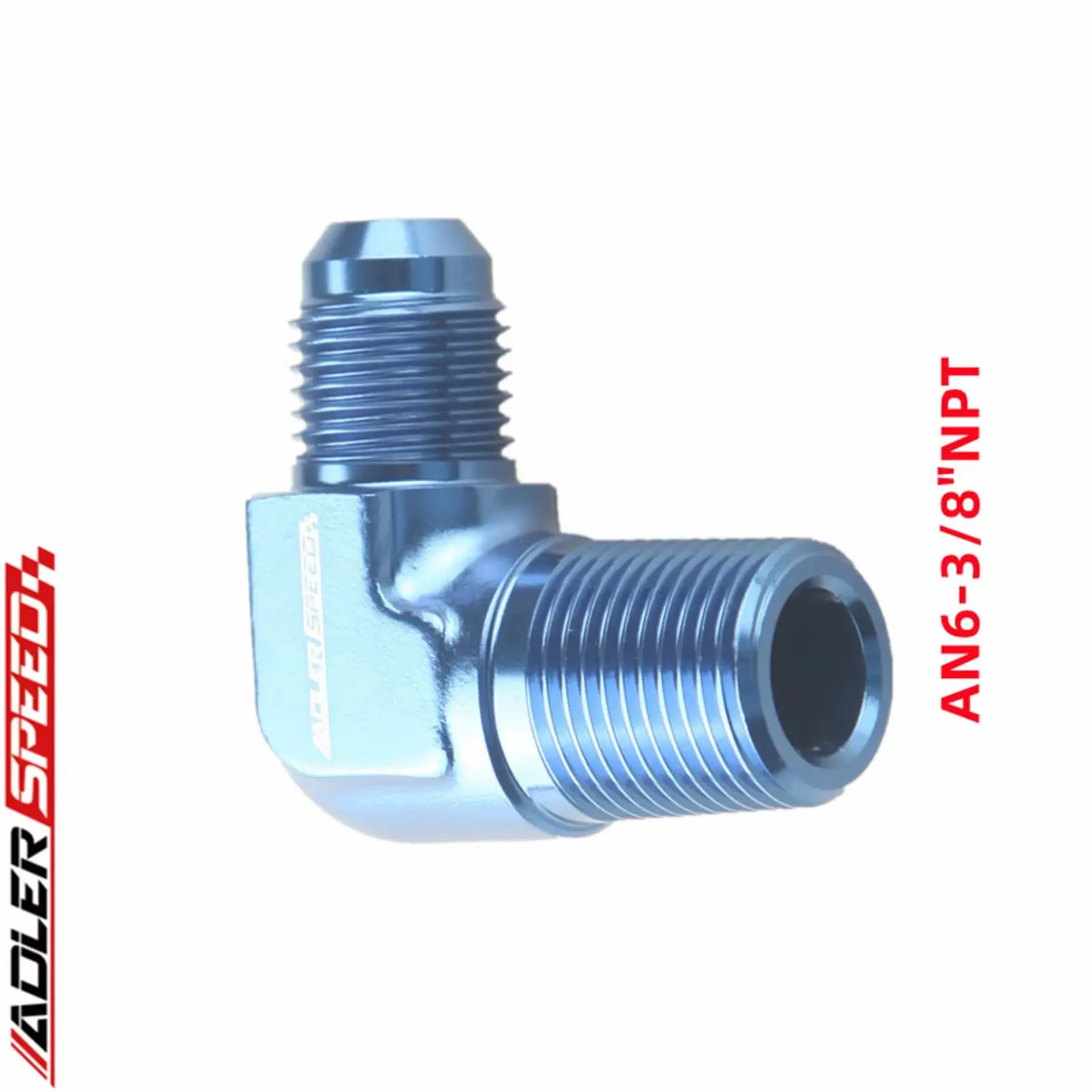

A+ синий/черный 45/90 градусов -6AN 6AN переходник с наружной резьбой на 3/8 дюйма NPT, переходник для шланга, алюминий