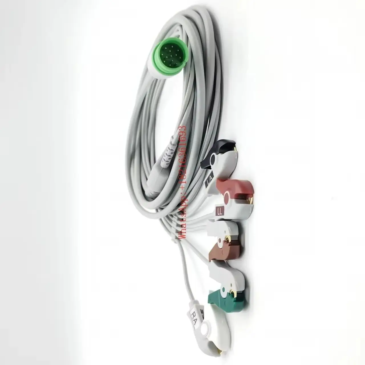 Store 2055   5-pin Clip on ECG Lead, 13 Pin ECG Lead