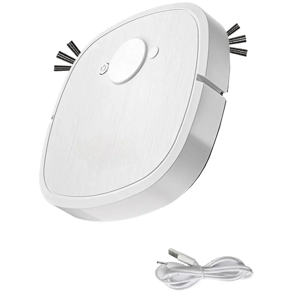 1pcs USB Charging Robot Vacuum Cleaner Mop Sweep 3 In 1 Smart Auto Cleaning Machine For Hygienic Home Floor Maintenance