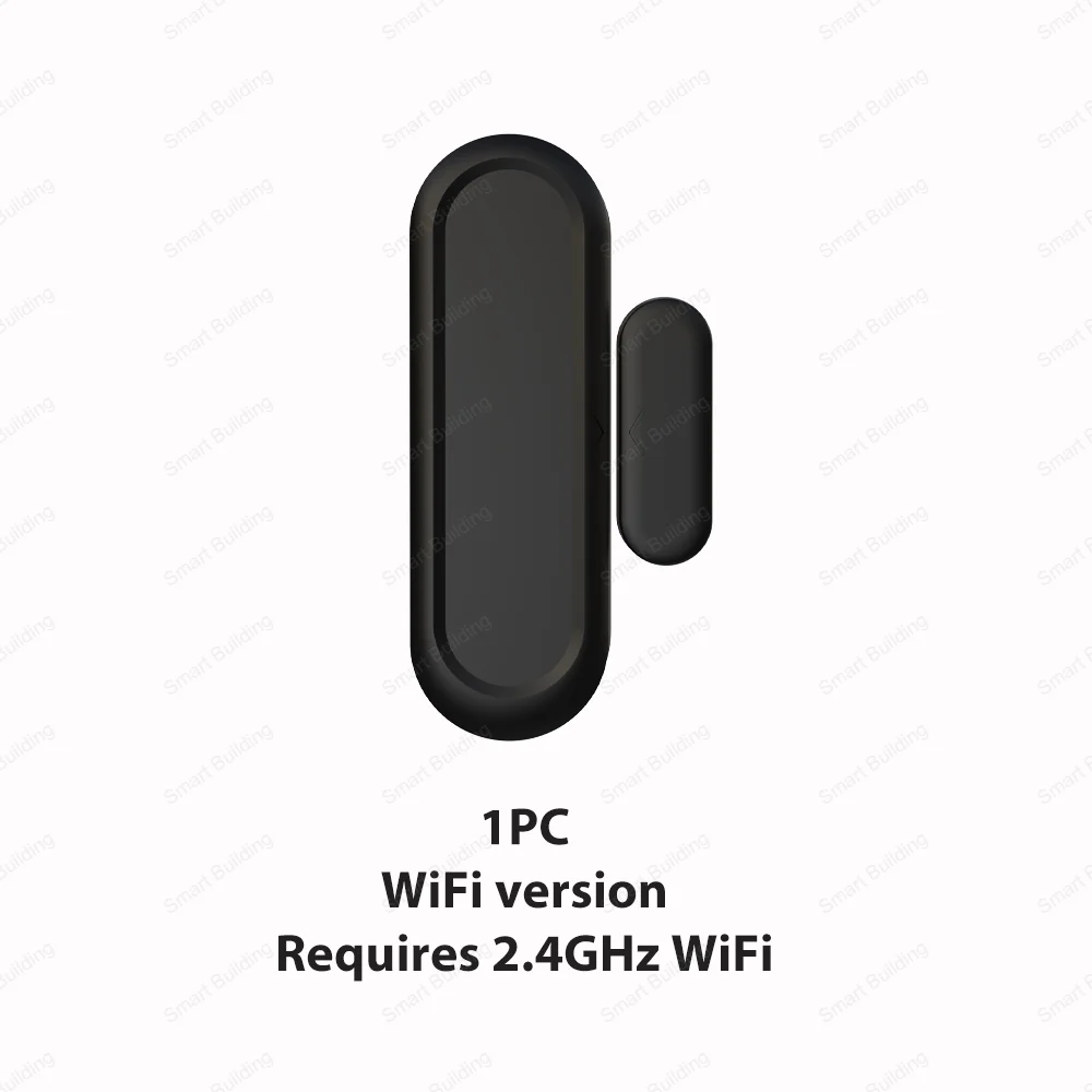 IP65 Tuya Zigbee WLAN Tür- und Fenstermagnetsensor Drahtlose Verbindung Smart Home Schutz Wasserdichte Türdetektoren Automatisierung