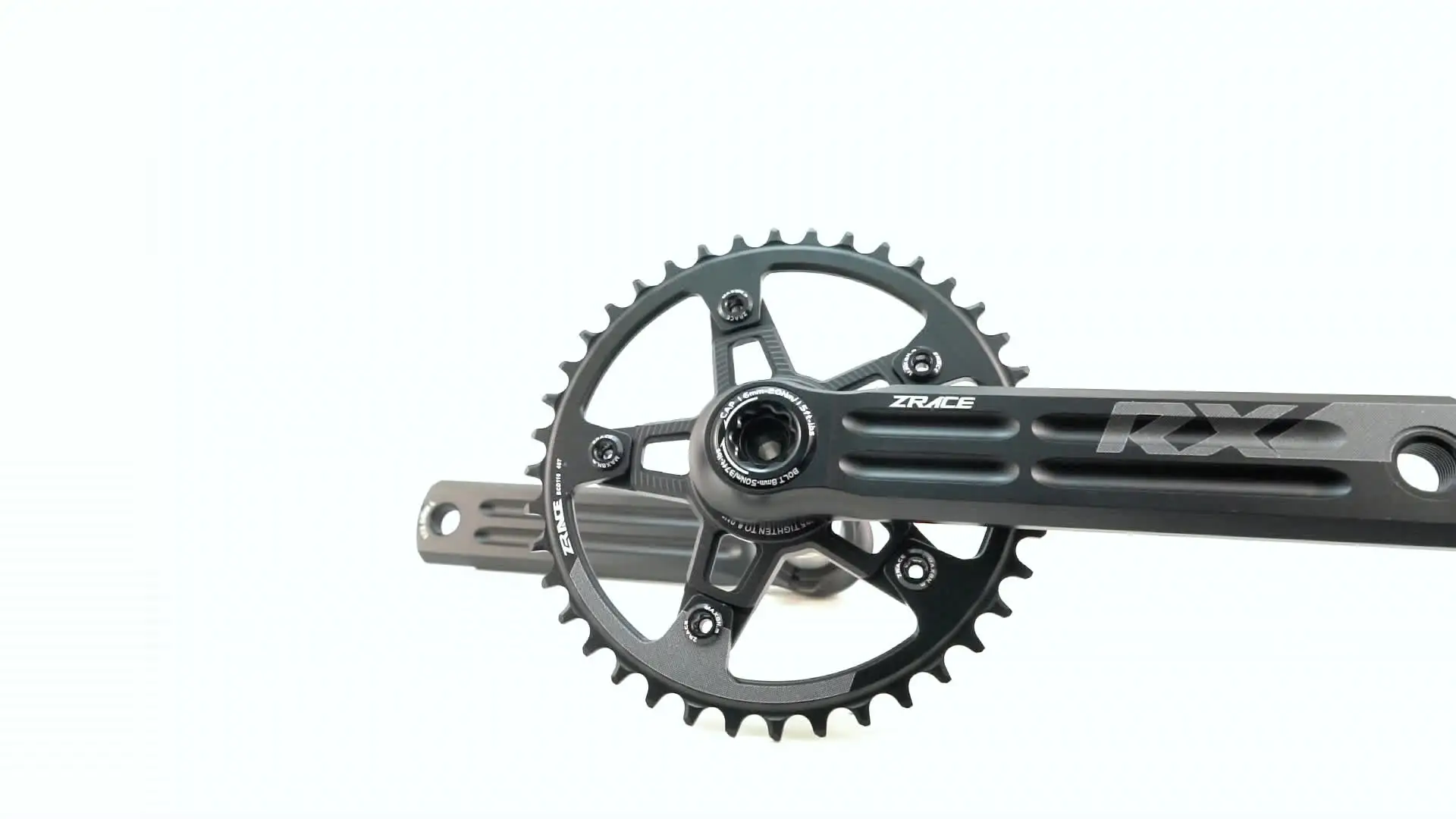 ZRACE RX シングルスピード クランク チェーンセット クランクセット