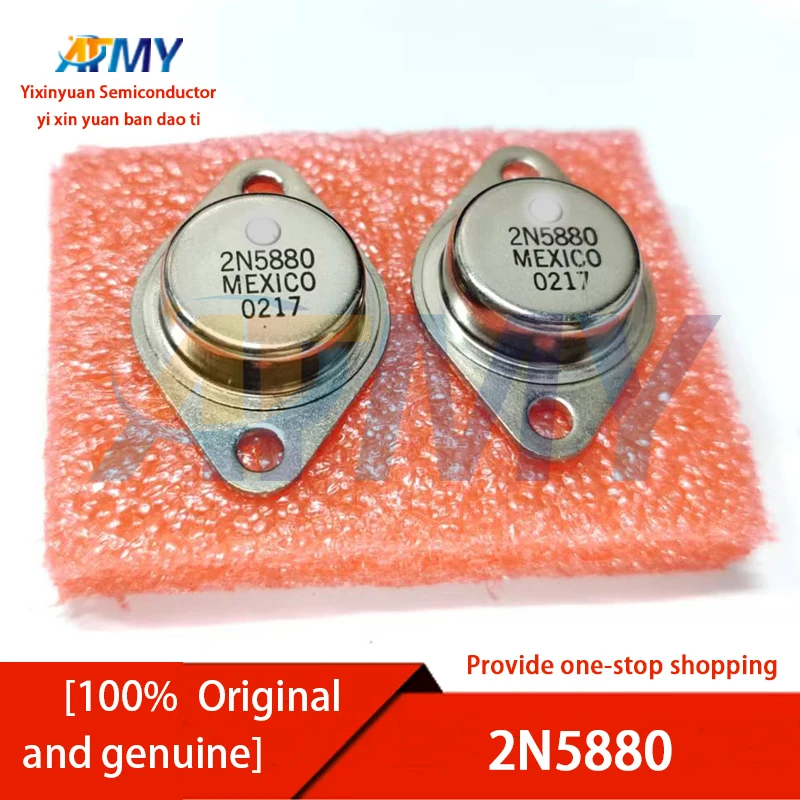 

2N5880 2N5882 Gold-plated matched pair tubes Audio power matched tubes TO-3
