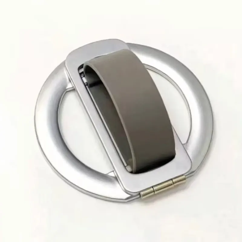Universal Magnetic Folding Phone Stand Grip Silicone Finger Phone Holder Ring 360° Rotation Holder For Magsafe iPhone Samsung