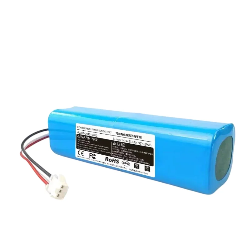 14.4V 5200mAh 4S2P Battery For 1A 1C 2Pro ALPHA S9 MJSTX1 VXVC07-JG 11-15 Robot Vacuum Cleaner