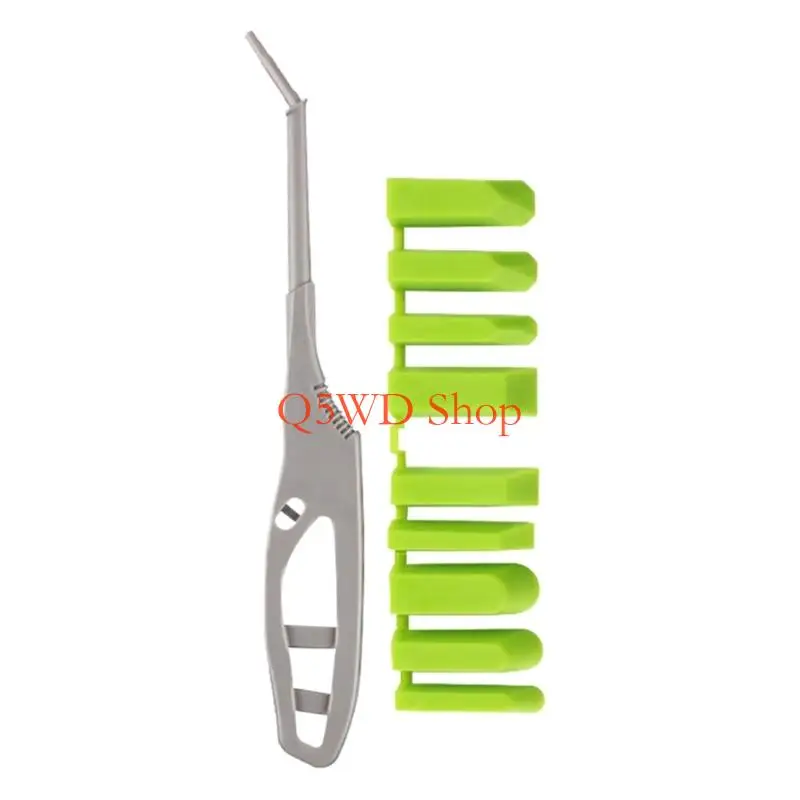 Q5WD Versatiles Scrapers Includes Assorted Head for Multipurpose Caulking Tasks Including Decoration and Fine Work